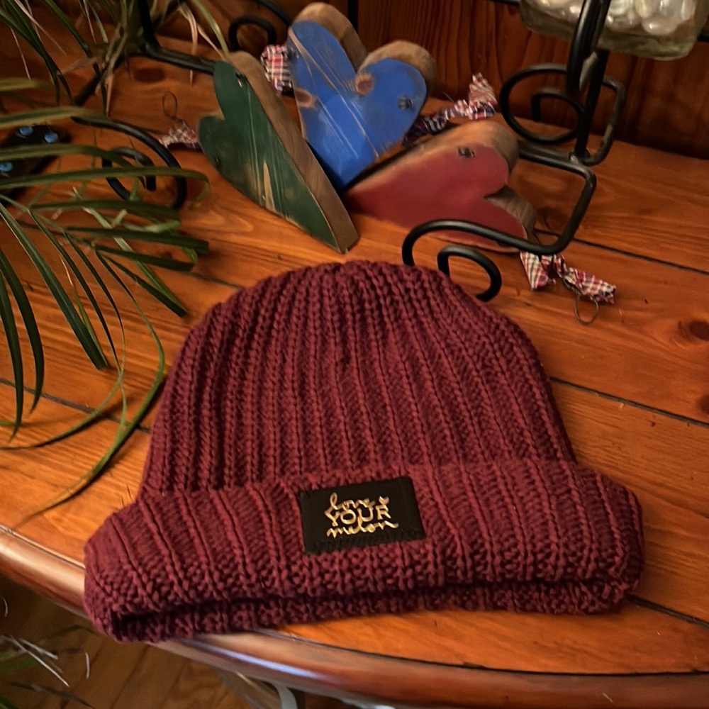 Classic knit Love your melon hat